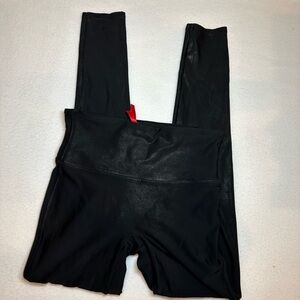 Spanx medium yoga‎ pants with shimmer